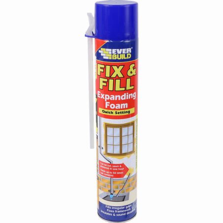 FILL & FIX FOAM 750ML EVERBUILD