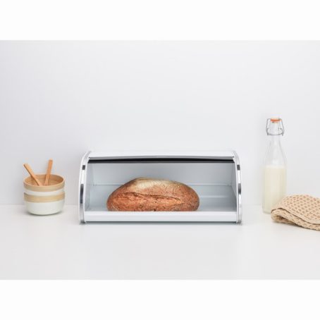 Brabantia - Bread Bin Roll Top Medium - White - Image 2