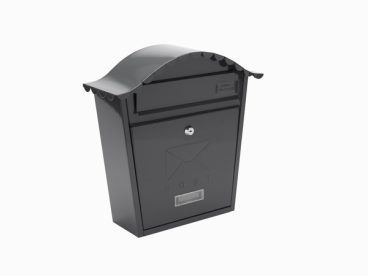 POST BOX CLASSIC ANTHRACITE STERLING*