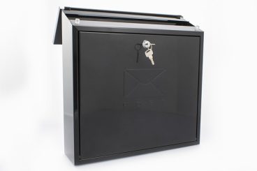 POST BOX CONTEMPORARY BLACK STERLING