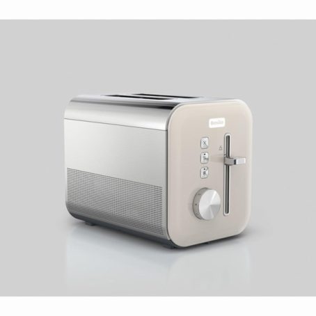 Breville - High Gloss 2 Slice Toaster - Cream