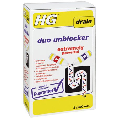 HG - Drain Duo Unblocker 2x500ml - Image 2