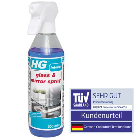 HG - Glass & Mirror Cleaner 500ml - Image 2