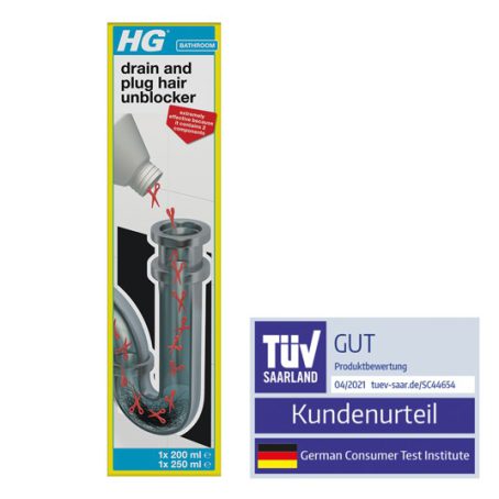 HG - Drain & Plug Hair Unblocker Duo
