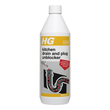 HG – Kitchen Drain & Plug Unblocker 1L