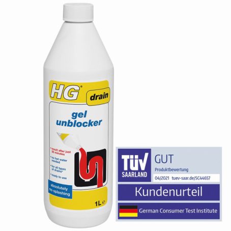 HG - Drain & Plug Unblocker Gel 1L - Image 2
