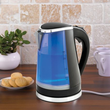 Quest - Illuminating Kettle - Black with Led Lighting 1.7L - Image 3