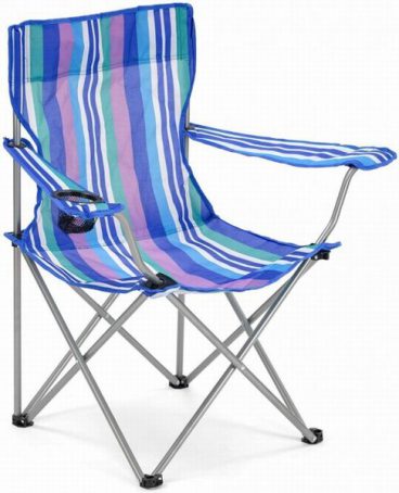 CHAIR FOLDING CAMPING CHAIR STRIPES