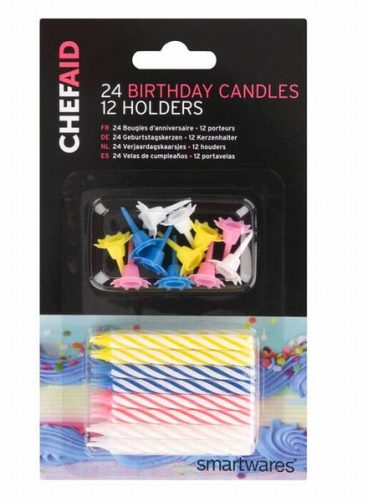 Chef Aid – Brithday Candles Pack of 24