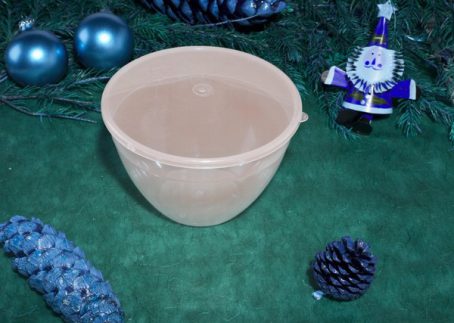 Just Pudding - Plastic Pudding Basin with Lid 850ml