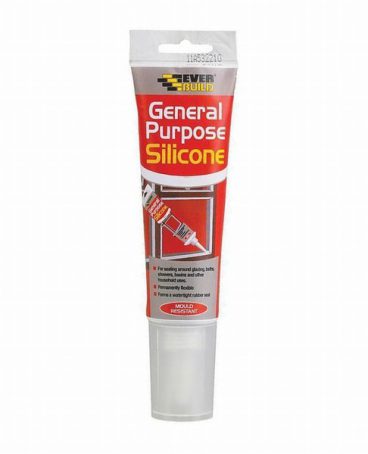 SEALANT EASI SILICONE CLEAR EVERBUILD