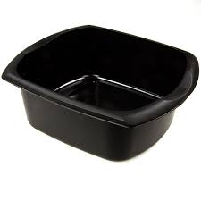 Addis – 8L Small Rectangular Bowl – Black