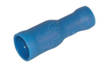 TERMINAL INSULATED FEMALE 6.3MM BLUE