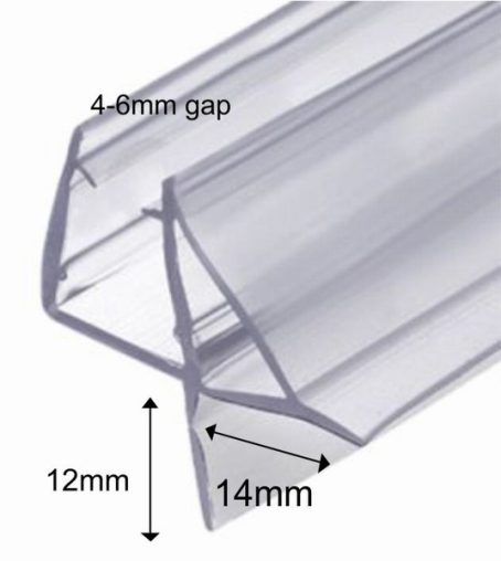 Murpack - Shower Wiper Seal 4-6mm