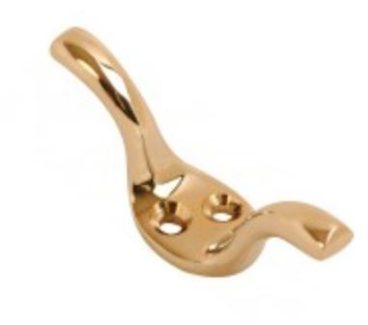 Murpack – Cleat Hook Brass Small – Single