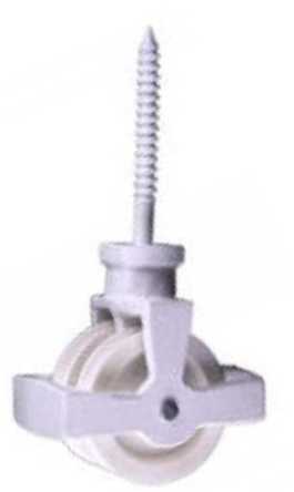 (x1)1.3/4″ SCREW IN PULLEY DBL