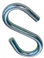 (x1) 4″ ZINC PLATED S HOOKS