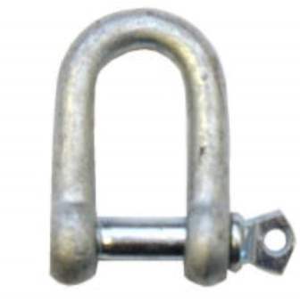 (x1) M5 DEE SHACKLE GALV