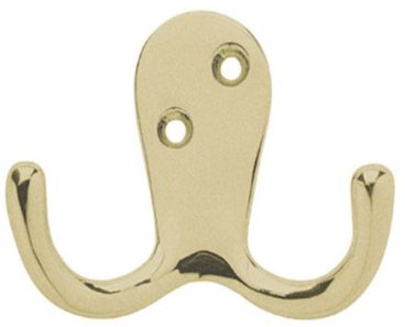 DOUBLE ROBE HOOKS EB PK2