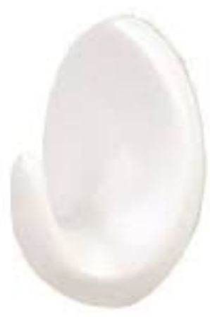 WHITE SMALL S/A OVAL HOOK
