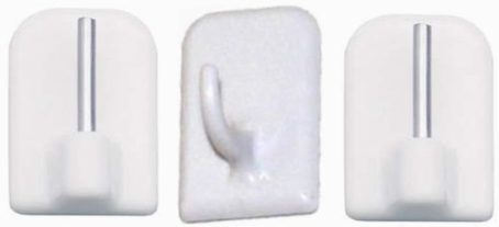 Murpack - White S/A Curtain Rod HKS