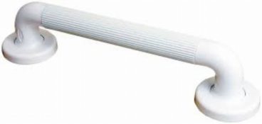 GRAB RAIL WHITE FLUTED 18IN