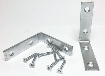 CORNER BRACES STEEL 3IN