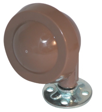 (x4) PLATE FIX BALL CASTORS