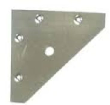 (x4)TRIANGULAR CORNER PLATES