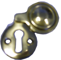 BRASS COVERED ESCUTCHEON VICTORIAN