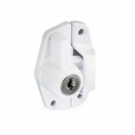 LOCKING SASH FASTENER WHITE