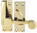 (x1)BRASS SASH FASTENER ARM TYPE/WEDGE n/r