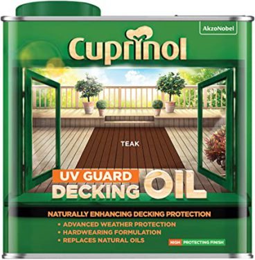 Cuprinol U/V Guard Decking Oil – Teak 2.5L