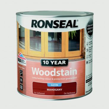 Ronseal 10 Year Woodstain – Mahogany 2.5L