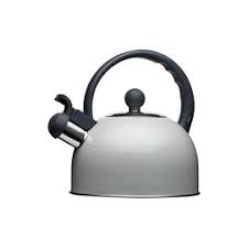 KitchenCraft – Nostalgia Whistling Kettle – French Grey 1.4L