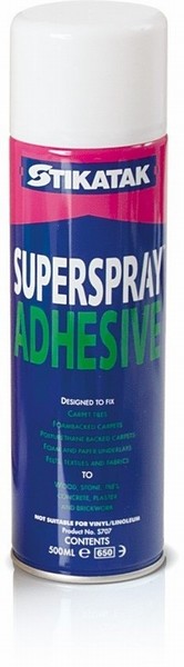 SPRAY ADHESIVE SUPERSPRAY STIKATAK 500ML