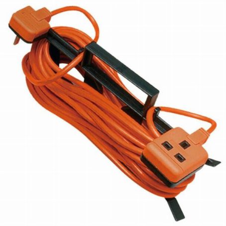 Masterplug - Mower Connector Extention Lead - 1Gang 15Metre