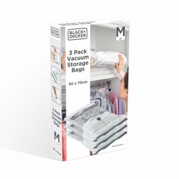 Black&Decker – Vacuum Storage Bags Medium 3Pack
