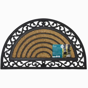 JVL – Tuffscrape Karina Half Moon Doormat 45x75cm