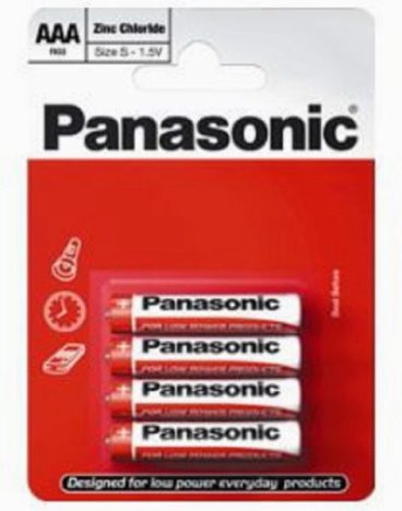 Panasonic – AAA Battery – 4 Pack