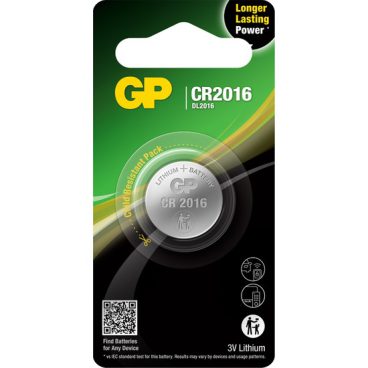 GP – CR2016 Battery