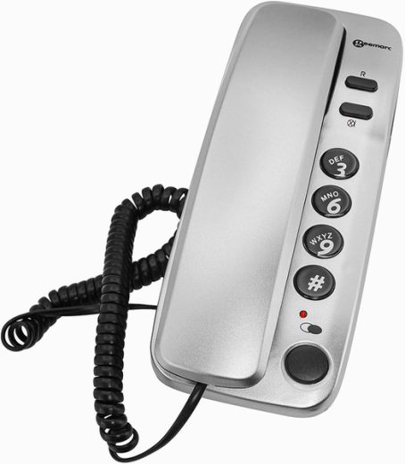 Geemarc Marbella - Silver Telephone - Single