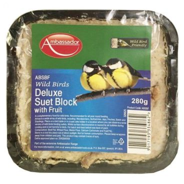 Ambassador – Suet Block with Sunflower Hearts