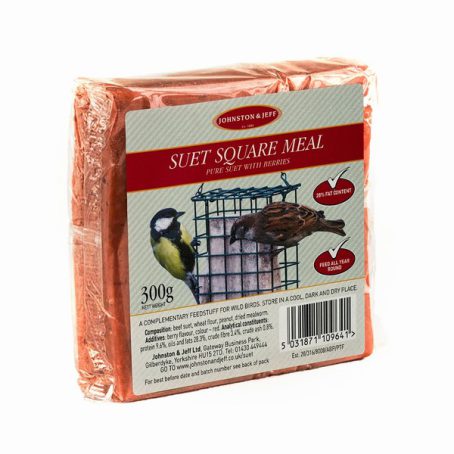 Johnston & Jeff - High Energy Suet Blocks with Berries