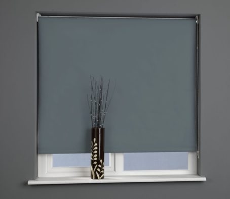 Universal - Black Out Roller Blind Charcoal 90x170cm