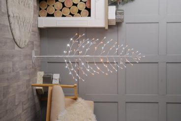 Festive – 128 LED Birch Tree Warm & White 1.8M