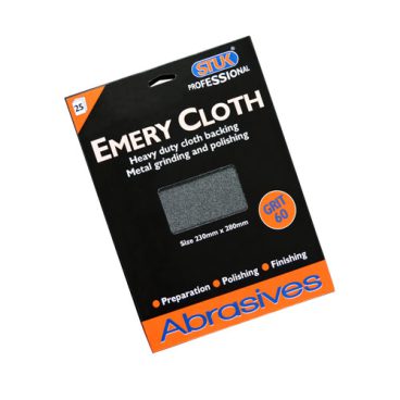 EMERY PAPER 60 GRIT (EACH)(BLUE BACK)