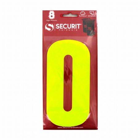 STICKY NUMBER HI-VIS - 0 LARGE