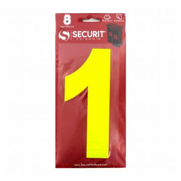 STICKY NUMBER HI-VIS – 1 LARGE