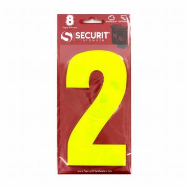 STICKY NUMBER HI-VIS – 2 LARGE